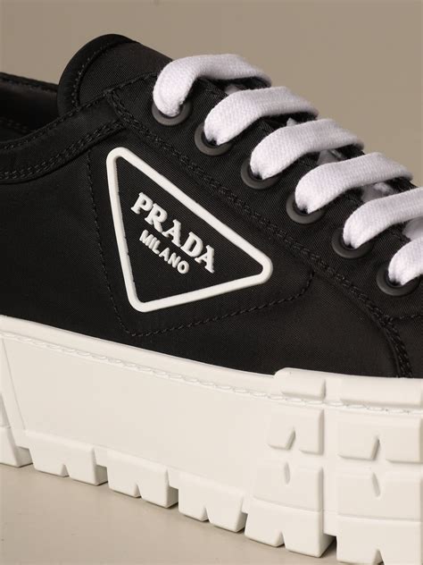 prada shoes for women black|official prada shoes website.